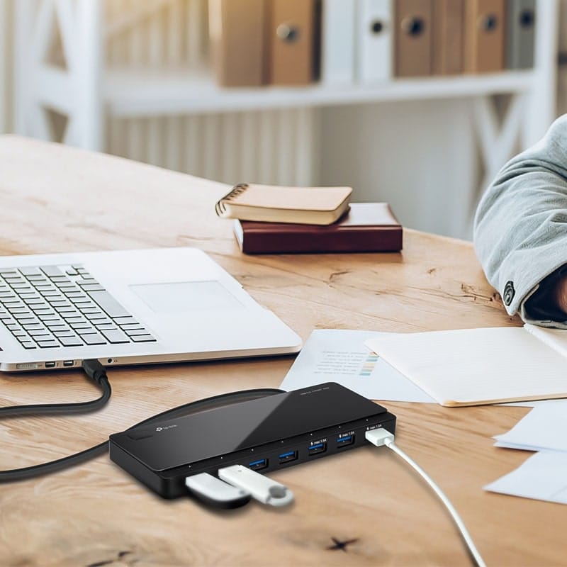 هاب USB 7 پورت تی پی-لینک مدل UH700 هاب USB 7 پورت تی پی-لینک مدل UH700 - Image 4