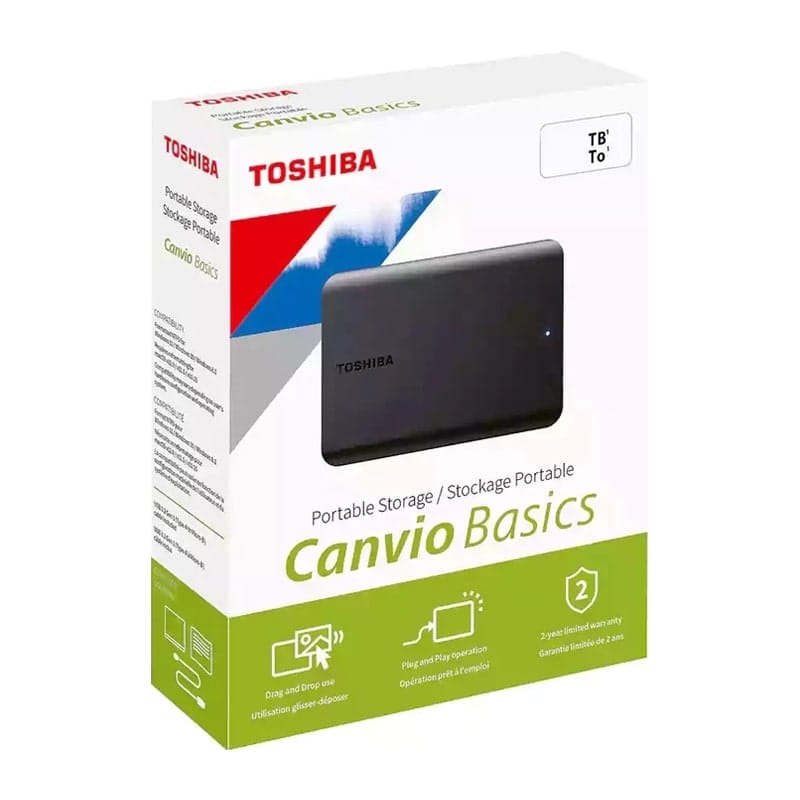 هارد اکسترنال توشیبا مدل Canvio Basics ظرفیت 1 ترابایت هارد اکسترنال توشیبا مدل Canvio Basics ظرفیت 1 ترابایت - Image 4