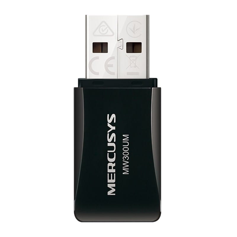 کارت شبکه بی سیم USB مرکوسیس مدل MW300UM کارت شبکه بی سیم USB مرکوسیس مدل MW300UM