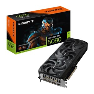 کارت گرافیک گیگابایت مدل GeForce RTX 5080 WINDFORCE OC SFF حافظه 16 گیگابایت