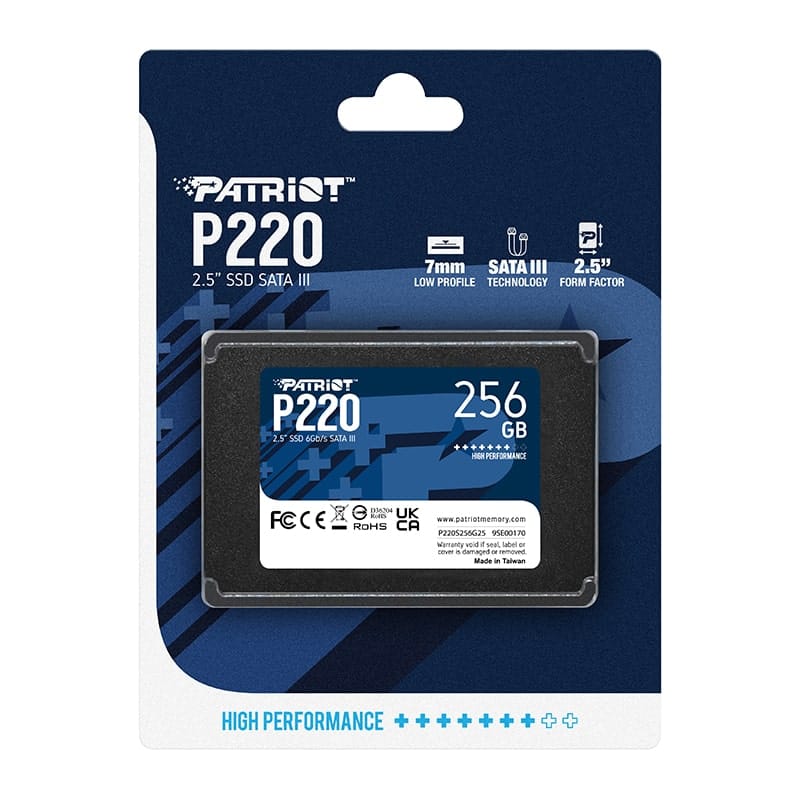 اس اس دی اینترنال پتریوت مدل P220 ظرفیت 256 گیگابایت اس اس دی اینترنال پتریوت مدل P220 ظرفیت 256 گیگابایت - Image 4